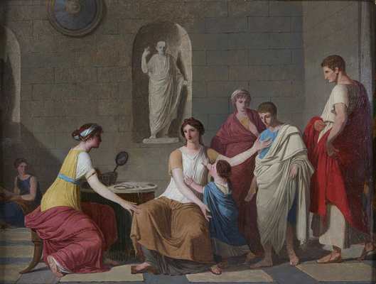 n 2 Joseph B Suvee Cornelia mother of the Gracchi c 1793 MeisterDrucke 770174400